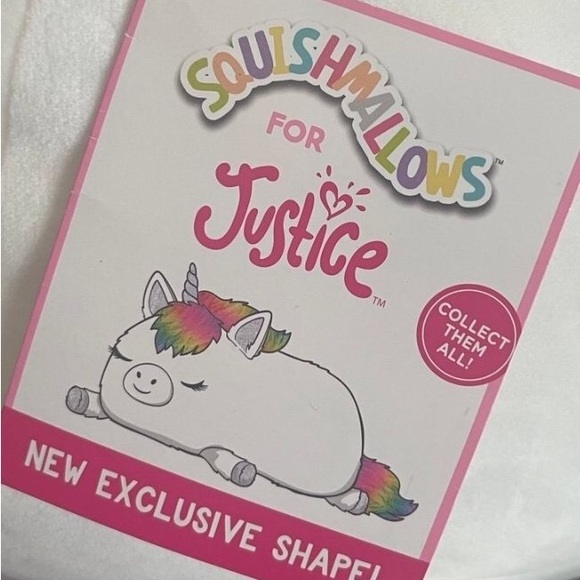 ARIA 🦄 Unicorn Laying Hugmees Original Squishmallow By Kellytoy NWT - Picture 3 of 5